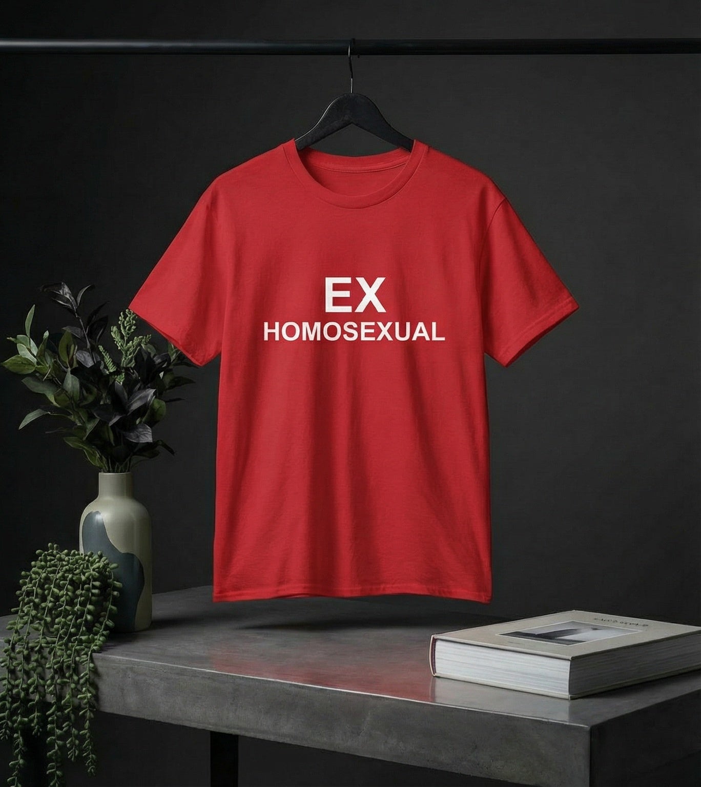 T-Shirt — EX HOMOSEXUAL Statement Tee