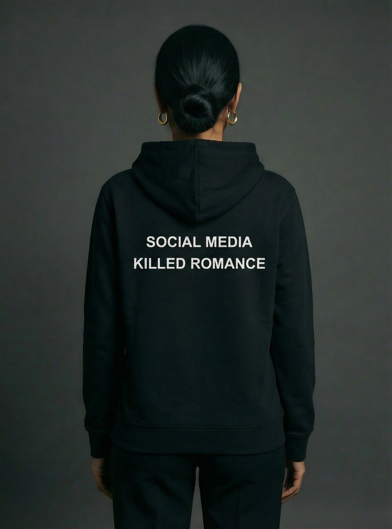 Social Media Killed Romance Hoodie