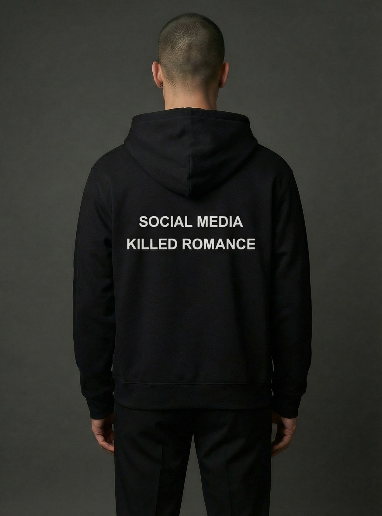 Social Media Killed Romance Hoodie