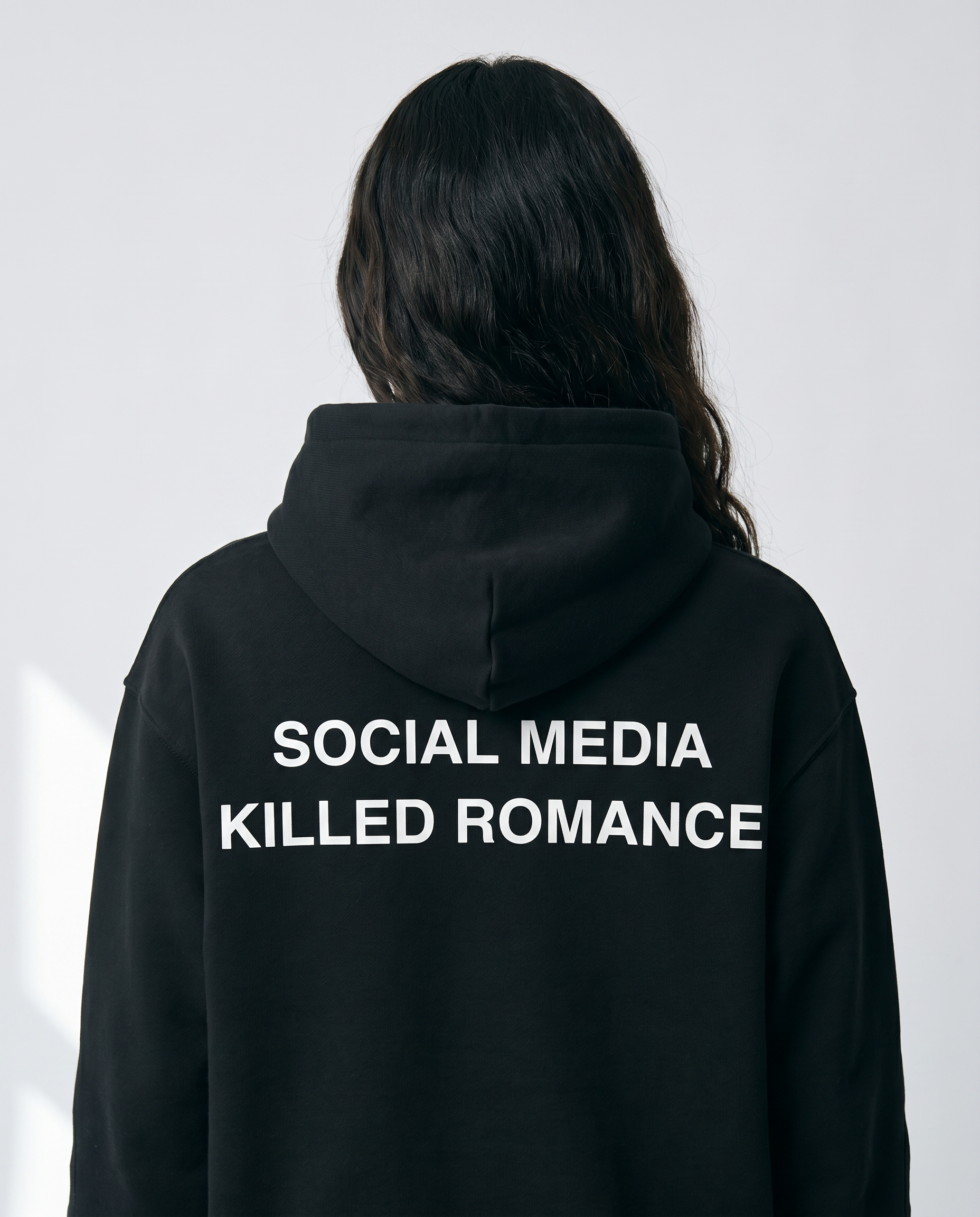 Social Media Killed Romance Hoodie